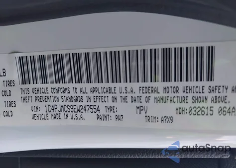 2014 Jeep Cherokee Latitude from USA, damaged, VIN 1C4PJMCS9EW247554